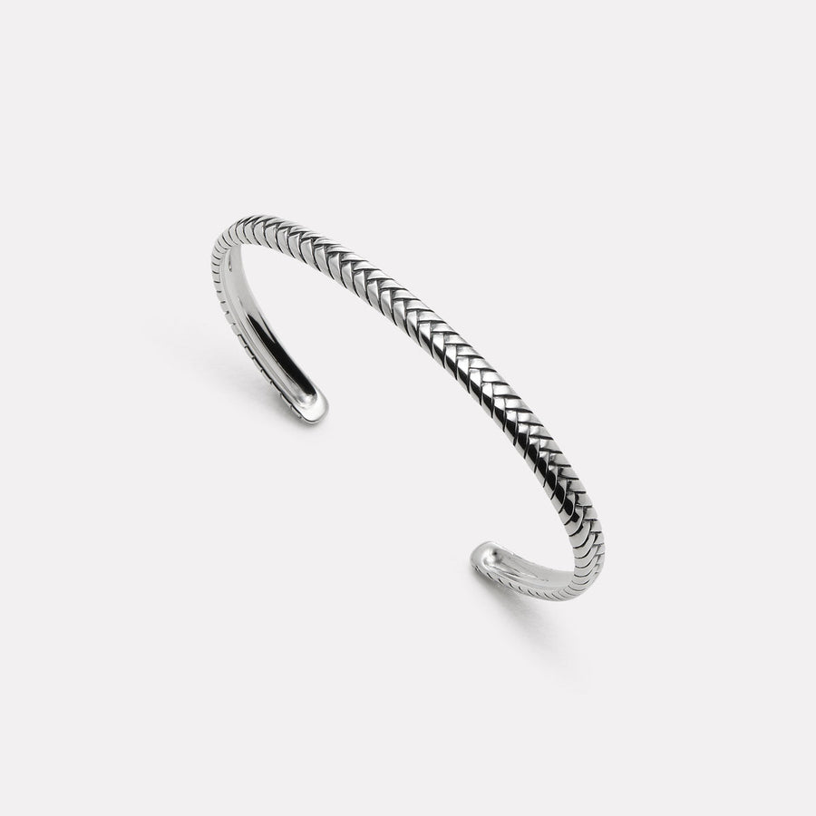 Tessera Men’s Silver Cuff